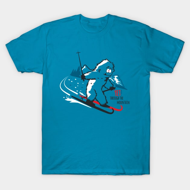 Yeti Ski Master T-Shirt by High_